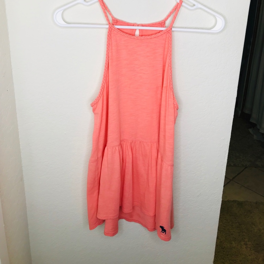 Abercrombie kids pink tank top